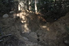 Test hole to Bedrock