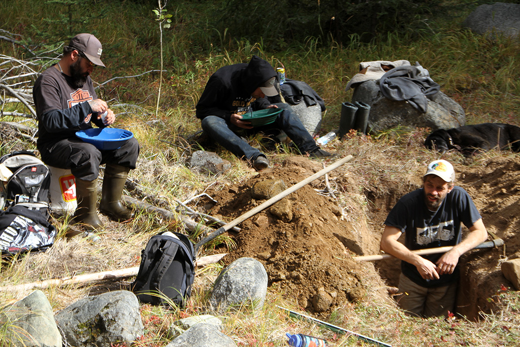 Testing for Gold Deposits